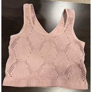 Freshwear Knit Midriff Tank Size XS/S NWOT